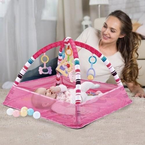 Infant Fitness Frame Baby Play Blanket Toddler Educational Crawling Mat Children Activity Mat Gym Infantil Fitness Play Carpet