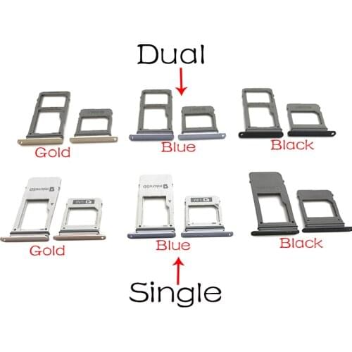 For Samsung Galaxy A8 2018 A530 SIM Card Slot SD Card Tray Holder Adapter