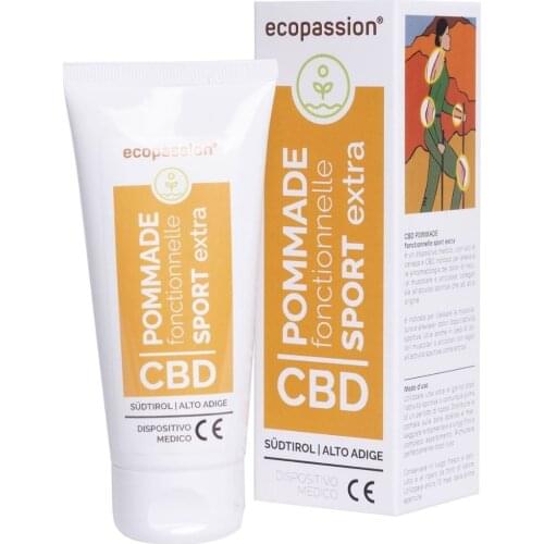 POMMADE ECOPASSION fonctionnelle Sports EXTRA 100 ml-Medical device with c.a.n.a.p.to relieve the è indicata per rilassare la muscolatsymptoms of muscle and joint pain, related to both sports and other origins