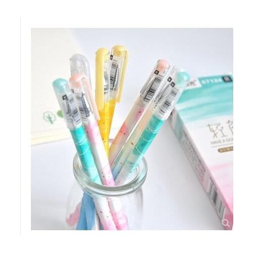 12PCS/LOT M&G CHENGUANG colour 0.38mm gel pen