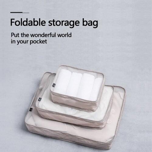Multifunctional Storage bags for Suitcase Clothes High Capacity Makeup bag Everyday Clothes Storage bag Suitcase Shopping bag