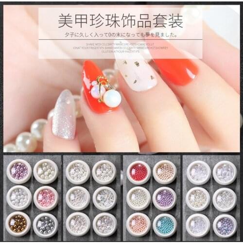 Жемчуга для дизайна ногтей MSCHENGDORIS China At AliExpress