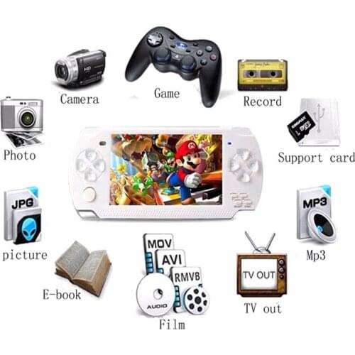 New 128 bit arcade game console X6 game console