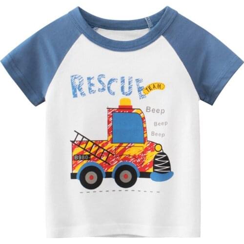 Brand New Fashion Summer Boys Tshirt Childrens Clothes 2021 Short Sleeve Kids T-shirt Baby Clothing Cheap Wholesale
