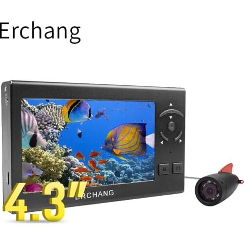 Underwater Fishing Camera 1000TVL 4.3 Inch 30M Cable Fish Finder 8pcs White LED Adjustable Light Vision Fishing Fish Finder