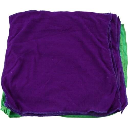 12x Microfibre Cleaning Cloth 40x40cm Microfiber Dish Car Gym Towel Glass