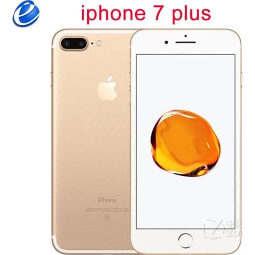 Original Apple iPhone 7 plus 5.5'' 32GB/256GB IOS cellphone 4G LTE Fingerprint Smartphone iphone7 plus red color cellphone