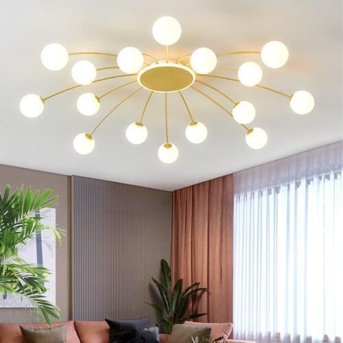 Sky star ceiling lamp simple modern living room lamp northern Europe light luxury design bedroom dining room lamp