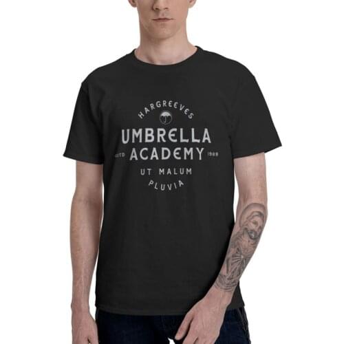 The Umbrella Academy 1989 T Shirt Men Short Sleeve Cotton T-shirt Klaus Diego Hargreeves Number 5 Tee Graphic Tshirts Gift