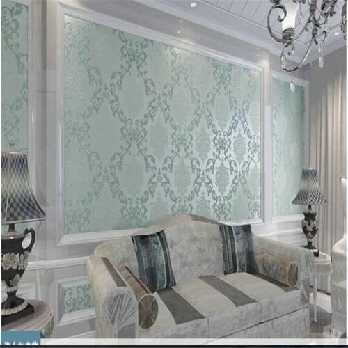Wellyu Simple European living room wallpaper bedroom KTV Hotel TV background wallpaper wallpaper non - woven