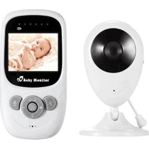 2.4inch 2.4G LCD Wireless Digital Baby Monitor Night Vision Audio Video 2 Way Audio Talk, with Camera Temperature Monitoring