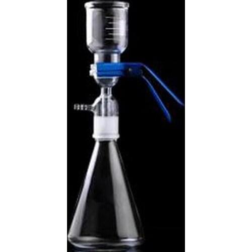 250ml Vacuum Suction Filter Device Sand core filtration devices solvent filter filtration device with flask