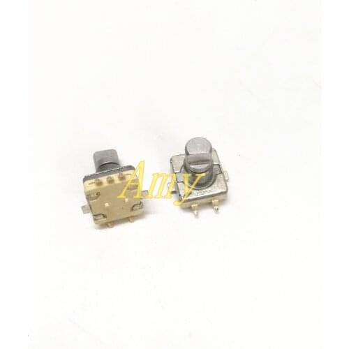 50pcs/lot EC11 SMD encoder with switch 20 posion 20 pulse axial length of 10mm press stroke 0.5