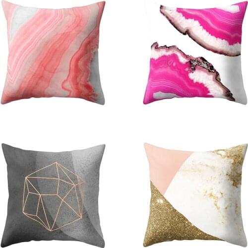 18inch Modern Living Room Decoration Abstract Square Pillow Case Cushion Cover