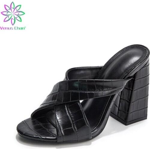 Black Color Shoe New 2020 Women Shoes African Wedding Sandals African Shoes without Matching Bags Set