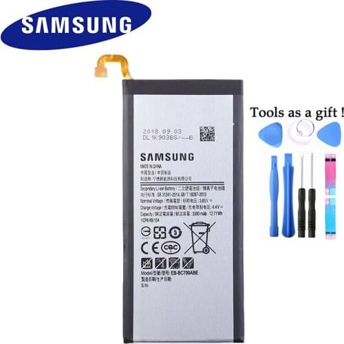 EB-BC700ABE Original Replacement Battery For Samsung GALAXY C7 C7000 C7010 C7018 Battery EB-BC700ABE High Capacity 3300