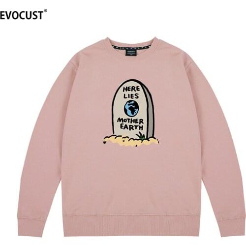 Golf Wang Here Lies Mother Earth Flower Boy Skate Hip Hop Tyler The Creator Sweatshirts Hoodies Men Women Unisex Combed Cotton