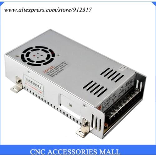 S-400-60 60V 400W 6.6A switching power supply for cnc router