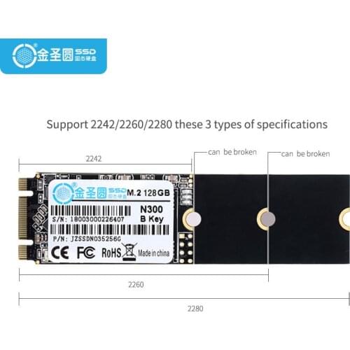 JSYERA NGFF M.2 SSD 128GB 2242/2260/ 2280 M2 B Key NGFF 60GB64GB120GB128GB240GB256GB320GB360GB500GB512GB1T