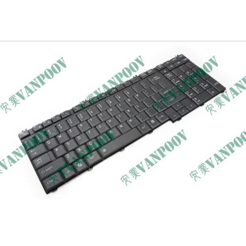 New US Notebook Laptop keyboard for Toshiba Satellite A500 P205 P300 L350 L550 L582 X300 X500 A505 A505D F501 Black V109252AS1