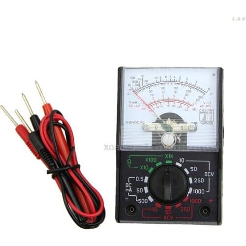 MINI Electric AC/DC OHM Voltmeter Ammeter Multimeter Multi Tester MF-110A New M08 dropship