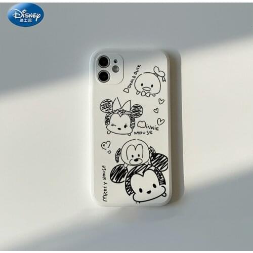 Disney Mickey Minnie Blu-ray All-inclusive Soft Case for iPhone 11 Pro Max XR XS Full Body Phone Back Cover zz0707