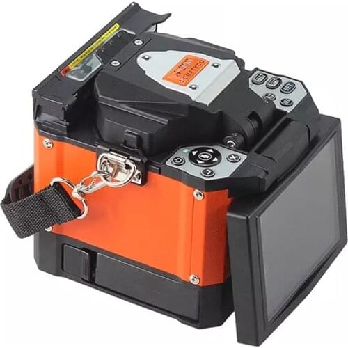 New fusion splice machine automatic fiber machine A-80s fiber optic cable jumper leather tail fiber fusionadora fibra optica