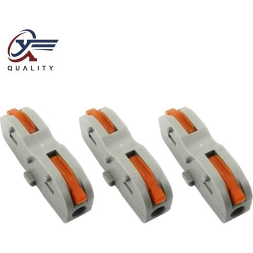 New color mini fast wire connector (10-50 pieces/batch), universal compact wiring connector, plug-in terminal block