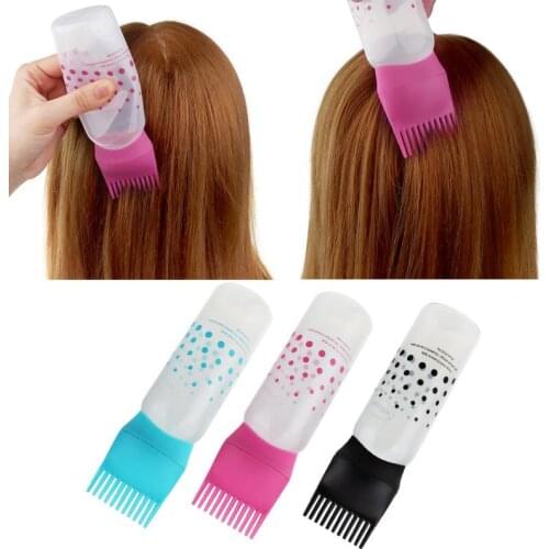Plastic Hair Dye Shampoo Bottle Applicator Graduated Bottle Salon Hair Coloring Dyeing Dry-cleaning Bottles Styling Tool