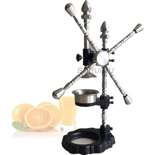 Juicer Portable Manual Vegetable Fruit Juicer Press Lemon Pomegranate Juice Maker Squeeze Station Blender