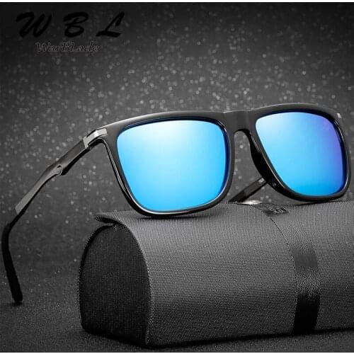 WarBLade Classic Brand Designer Men Sunglasses Polarized Fashion Sun Glasses Mirror Lens Classic Vintage Male Shades