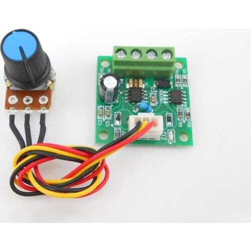 PWM DC Motor Regulator Low Voltage 1.8v 3v 5v 6v 12v Motor Driver Speed Controller Module Current Control Output 0-2A DIY XD