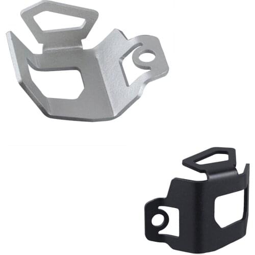CNC Rear Brake Fluid Reservoir Guard Protector Aluminum Cover for 2013-2017 BMW F800GS F700GS F800GS Adventure 2016 2015 2014