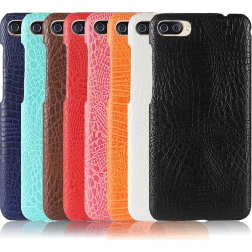Zenfone 4 Max ZC520KL Case Crocodile Grain Hard PC+PU Leather Surface Back Cover Hard Phone Case for Asus Zenfone 4 Max ZC520KL