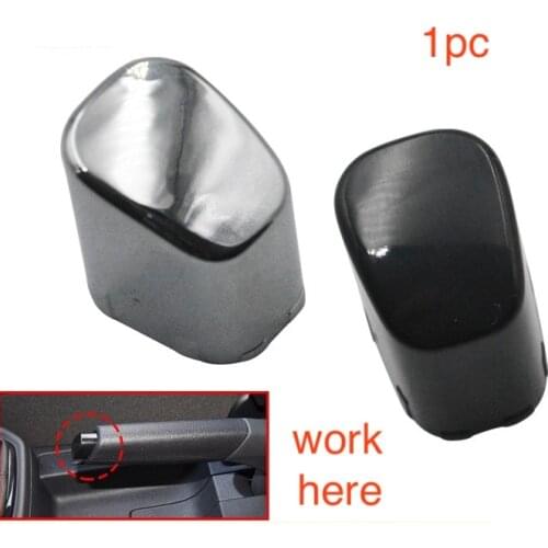 1pc for Volkswagen New Jetta Rapid Spaceback Santana chrome-plated hand brake button switch