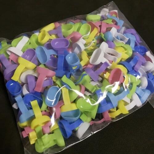 200 Pcs/bag Dental Disposable Prophy Ring For Prophy Endo 5 Colors assorted