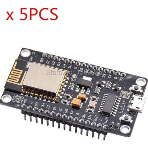 5pcs/lot CH340G ESP8266 ESP-12E NodeMcu V3 Lua Wireless Internet Of Things Development Board 3.3V Network WIFI Connector Module