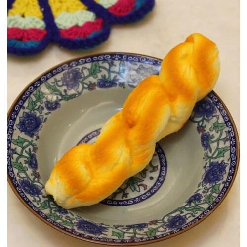 Rebound loaf food toy emulation food Fried Bread Stick Soft Pu Rebound Loaf Food Vegetable Fruit Pretend Play House Toy