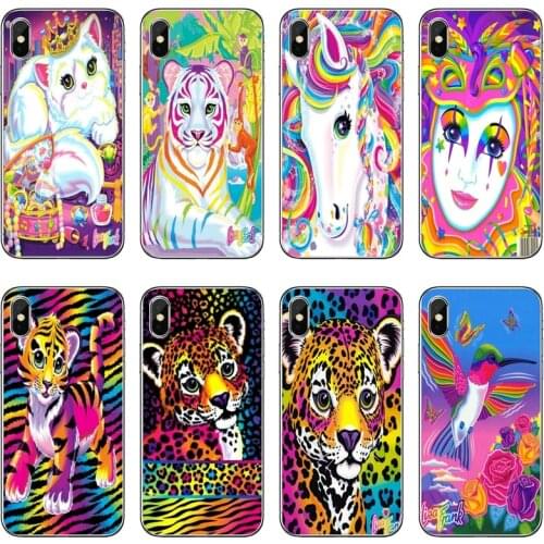 Lisa Frank tiger horse dog Cat Phone Case For Samsung Galaxy A71 A70 A60 A51 A50 A41 A40 A31 A30 A20E A21S A12 A10 A7 A5 A3