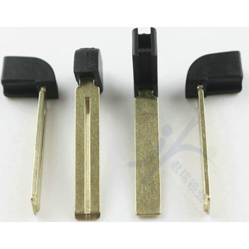 DAKATU 10PCS/LOT Replacement Insert Smart Key Blade For Toyota Prius Camry 2018 Emergency Smart Spare key blade