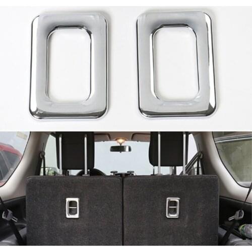 For Suzuki Jimny 2012-2018 Trunk Seat Hook Decorative Frame ABS Stickers Jimny Modified