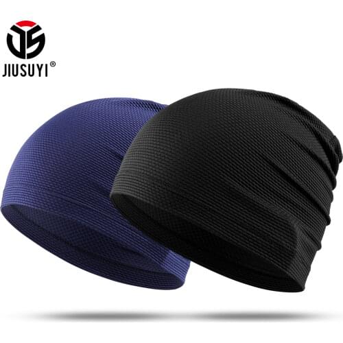 Summer Breathable Cycling Cap Bicycle Hiking Fishing Hats Sport Tennis Elastic Hat Basketball Baseball Fashion Beanies Men Women