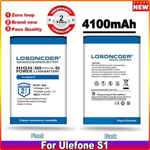 LOSONCOER Ulefone S1 Phone Batteries China