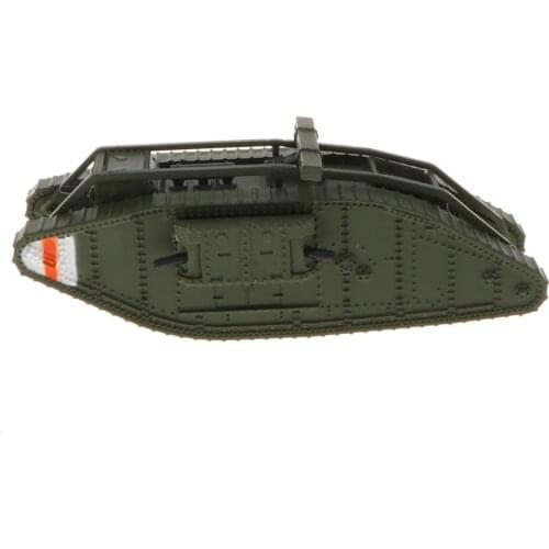 1/100 Scale MK. IV Female Model, British Battle Tank of the First World War, Armoured Fighting Vehicle Toy Collectibles