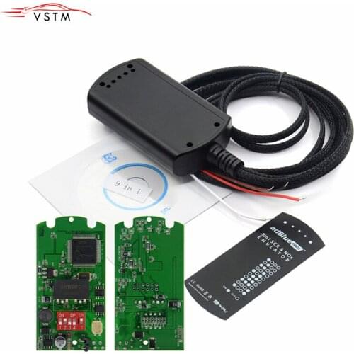 New Truck Adblue ADBLUE Emulator 8 in 1 with Nox Sensor Adblue Emulator 8in1 9 in1 Truck Diagnostic Tool Free Shipping