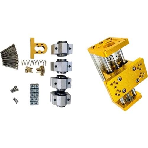 1 Set Cnc3018plus Scv12vuu Bearing 12Mm, 10Mm & 1 Set Cnc Aluminum Sliding Table Apply Nema17/23 42Byg/57 Stepper