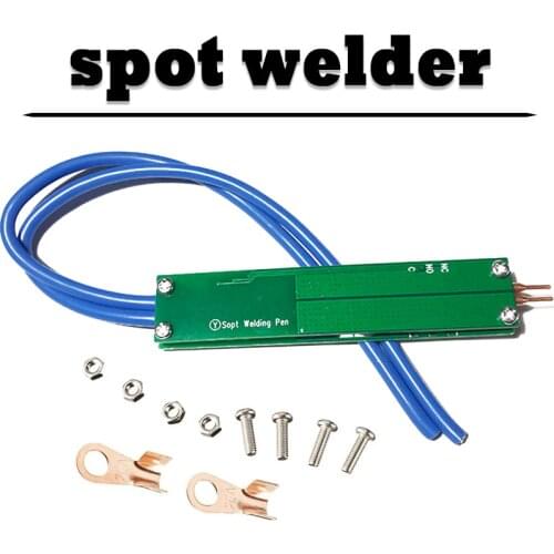 Red copper spot welding pen diy integrated spot welding pen handheld 18650 spot welding pen separate spot welding machine access