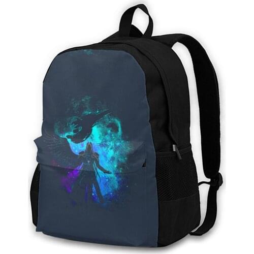 Final Fantasy Backpacks Big Funny Polyester Backpack Campus Male Bags