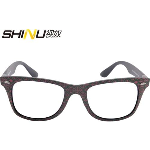 SHINU Brand progressive multifocal lens reading glasses women far sighted eyeglasses presbyopia eyewear gafas de lectura