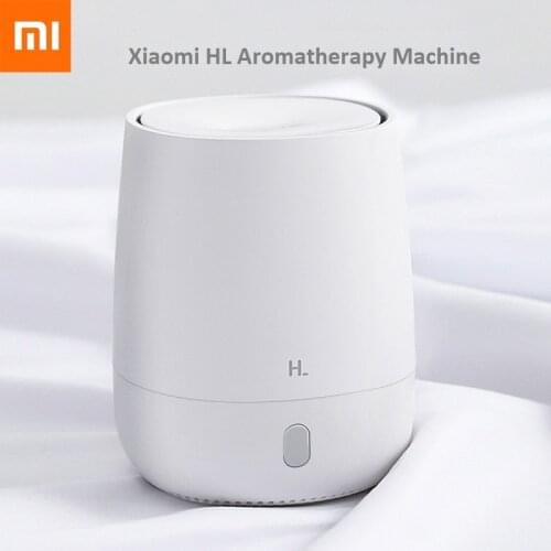 Xiaomi HL Aromatherapy Diffuser Humidifier Air Dampener Aroma Machine Essential Oil Ultrasonic Mist Maker Quiet LED Night Light